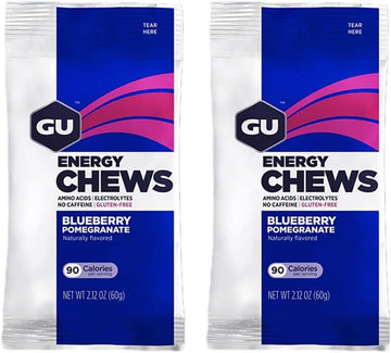 GU Energy Gummies with Electrolytes for Running, Cycling, Triathlon & Other Sports - Pack of 2