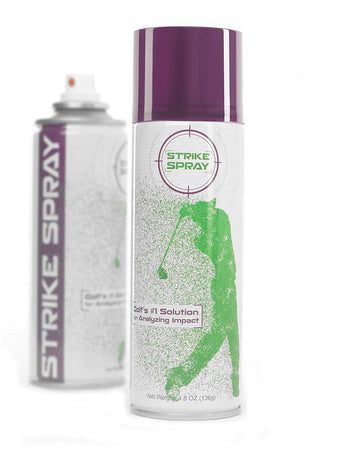 Strike Spray Golf Club Face Impact Indicator/Recorder