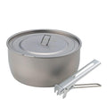 SOTO Titanium Pot, Ultralight Backpacking Pot with Lifter for Camping Hiking, Backpacking, Outdoor & Picnic (1100ml)-1