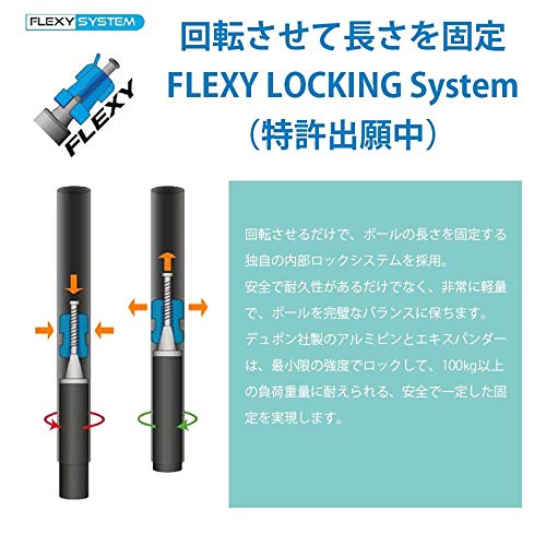Fizan Compact Unisex Trekking Poles - Adult, Black, One Size-8