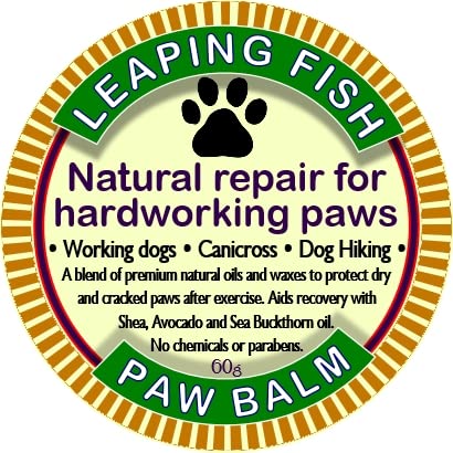 LEAPING FISH Dog Paw Balm - Natural Repair For Hardworking Dogs - 60g Tin-4