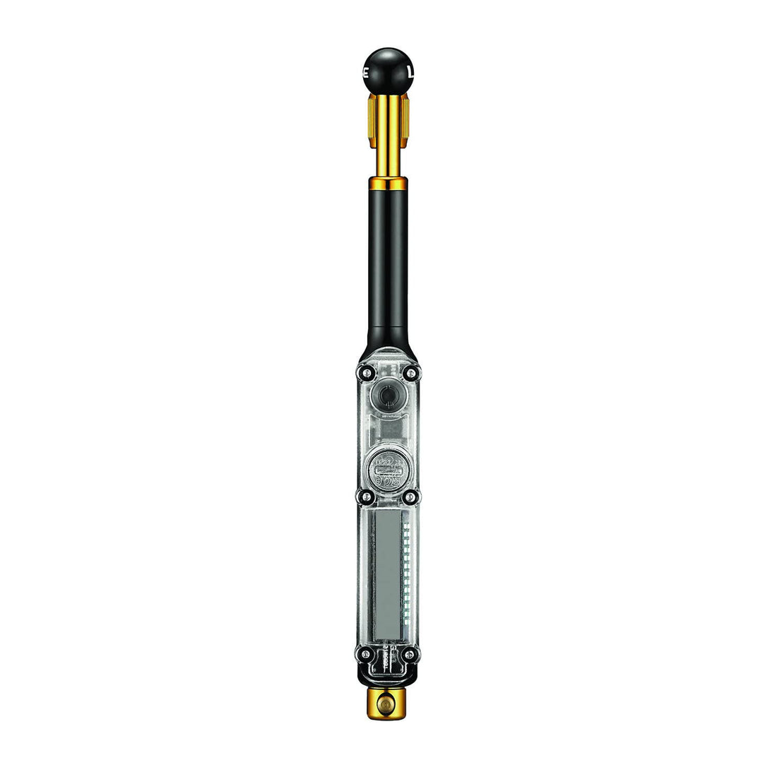 LEZYNE mini pump digital shock drive, 350 PSI air pump, black gold, one size-1