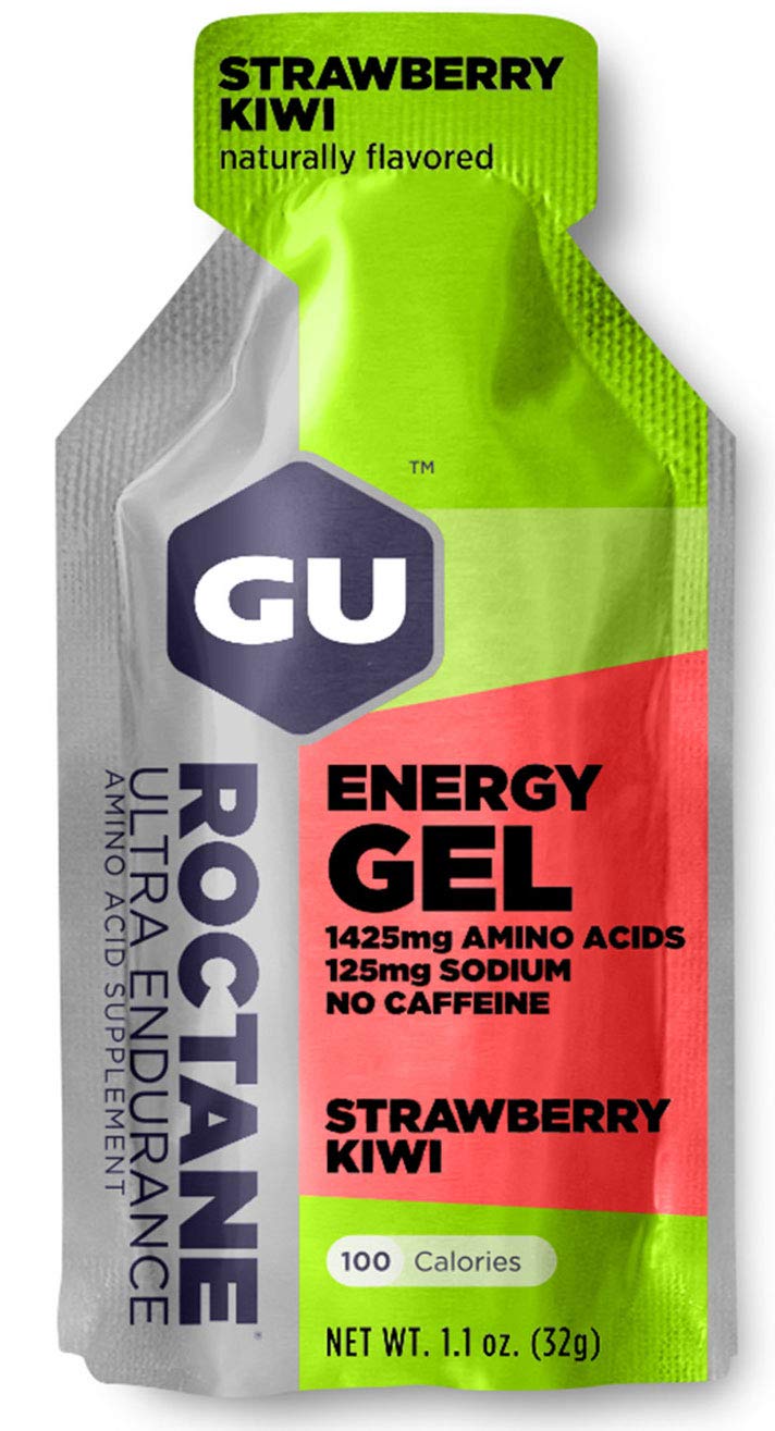 GU Roctane Ultra Endurance Energy Gels - Pack of 12 (2 x Six Different Flavours) Bundled with an Exclusive Elastic No-tie Reflective Shoe Laces-7