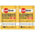SaltStick Fastchews, Electrolyte Replacement Tablets for Rehydration, Exercise Recovery, Youth & Adult Athletes, Hiking & Sports Recovery, 2 x Packets of 10 Tablets (Tropical Mango)-1