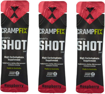 Crampfix QuickFix Shot Sachets - Fast & Effective Relief from Muscle Cramp (3 x 20ml Packets)