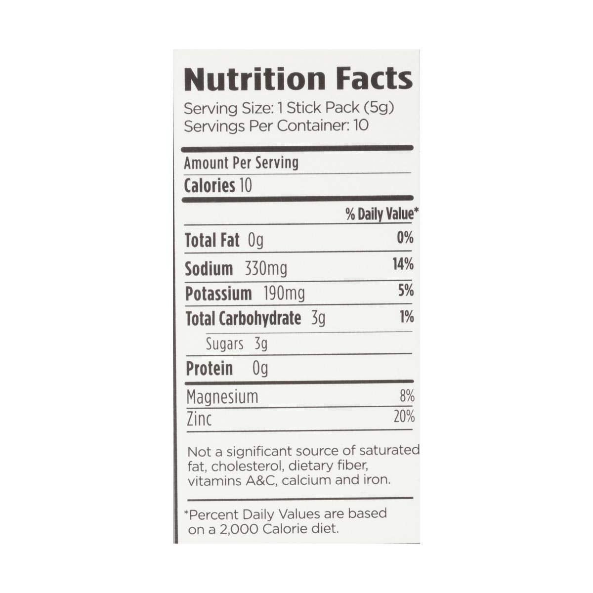SOS Hydration Doctor Formulated Drink Mix Electrolyte Powder, Berry, 10 Count-3