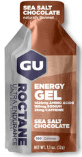GU Roctane Ultra Endurance Energy Gels - Pack of 12 (2 x Six Different Flavours) Bundled with an Exclusive Elastic No-tie Reflective Shoe Laces-3