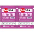 SaltStick Fastchews, Electrolyte Replacement Tablets for Rehydration, Exercise Recovery, Youth & Adult Athletes, Hiking & Sports Recovery, 2 x Packets of 10 Tablets (Mixed Berry)-1