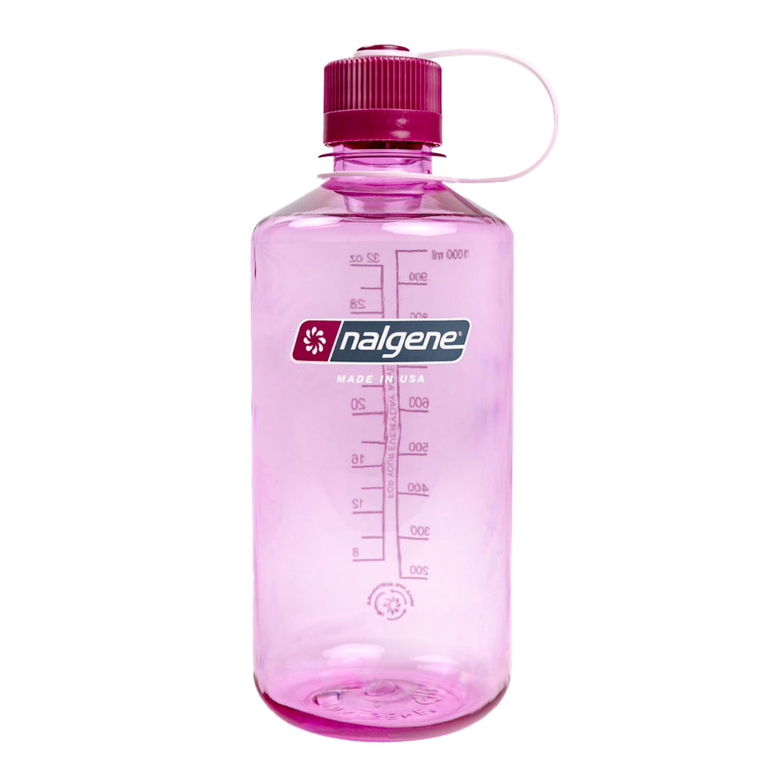 Nalgene Sustain Tritan BPA-Free Water Bottle Made with Material Derived from 50% Plastic Waste, 32 OZ, Narrow Mouth, Cosmo-1