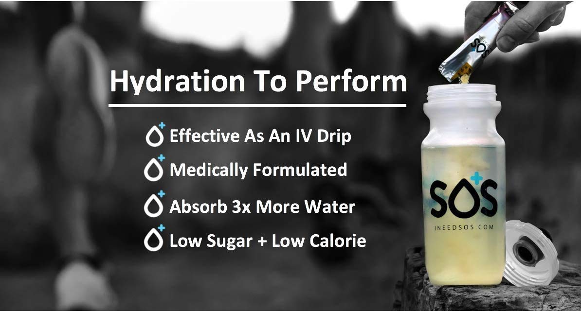 SOS Hydration Rapid Action Electrolytes Mango Flavour (10 Powder Sachets) Daily Hydration Packed with Vitamins, Highly Versatile Energy Boost for Travel, Recovery and Wellbeing | Low Sugar-4