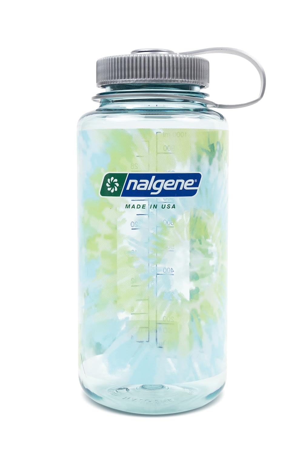 Nalgene 348825 Wide Mouth 32oz Seafoam - Tie-Dye Seafoam/Platinum-1