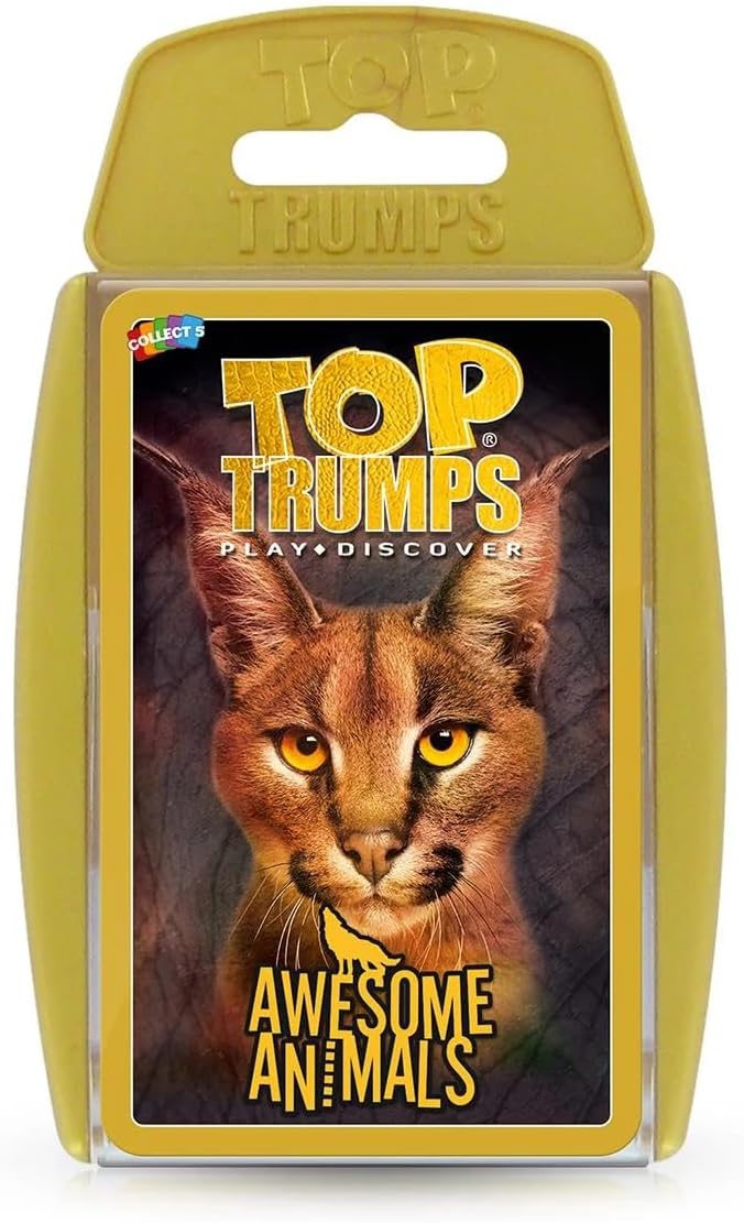 Top Trumps Card Game Awsome Animals 