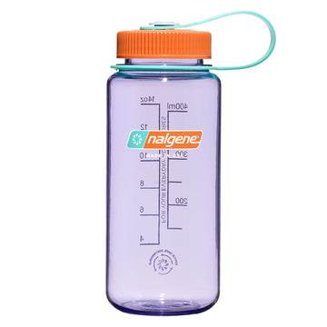 Nalgene Sustain Tritan BPA-Free Water Bottle Made with Material Derived From 50% Plastic Waste, 16 OZ, Wide Mouth, Amethyst-1