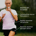 Science in Sport GO Isotonic Energy Gels - 6 x 60ml Packs Bundle with Elastic No-Tie Shoe Laces. Vegan, Lactose Free, Gluten Free, Wheat Free, Nut Free, SOYA Free (6 Gels w/Laces, Apple)-4