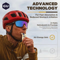 Energy Gels 24 Pack Vanilla Bean Flavour - Running Gels Energy Triathlon Pre-Workout and Endurance Sports Gel with Carbohydrates Sodium Caffeine Pouches Amino Acids Electrolyte Gel Fuel Gym Food-3