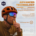 GU Energy Gel Salted Caramel, 24-Count, Dairy Free Gluten-Free Caffeine Energy Gel for Runners, Cycling, Marathon, Sports Nutrition with Electrolytes, On-The-Go GU Salted Caramel for Hiking-3