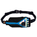 SPIbelt Running Belt Large Pocket, No-Bounce Bum Bag for Runners, iPhone 6 7 8-Plus X Athletes and Adventurers (Black with Turquoise Zipper, 25