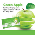 Bonk Breaker Energy Chews, Dairy-Free, Gluten-Free Ingredients to Provide Quick Energy and Focus, 1 Box of 10 Packets, Green Apple-2