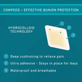 Compeed Bunion Plasters, 5 Hydrocolloid Plasters, Foot Treatment, Effective Protection Against Pressure and Rubbing, Dimensions: 4.7 cm x6.8 cm-7