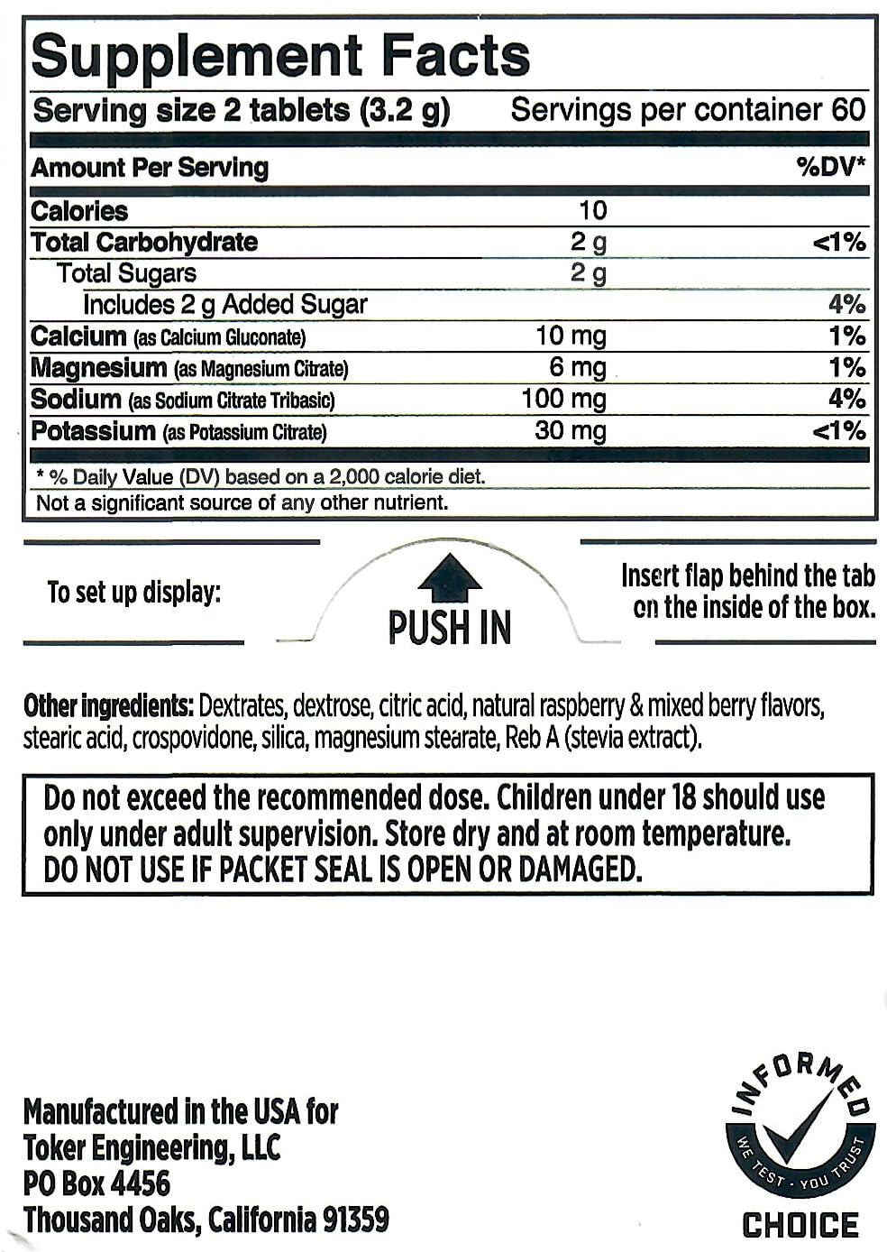 SaltStick Fastchews, Electrolyte Replacement Tablets for Rehydration, Exercise Recovery, Youth & Adult Athletes, Hiking & Sports Recovery, 2 x Packets of 10 Tablets (Mixed Berry)-3