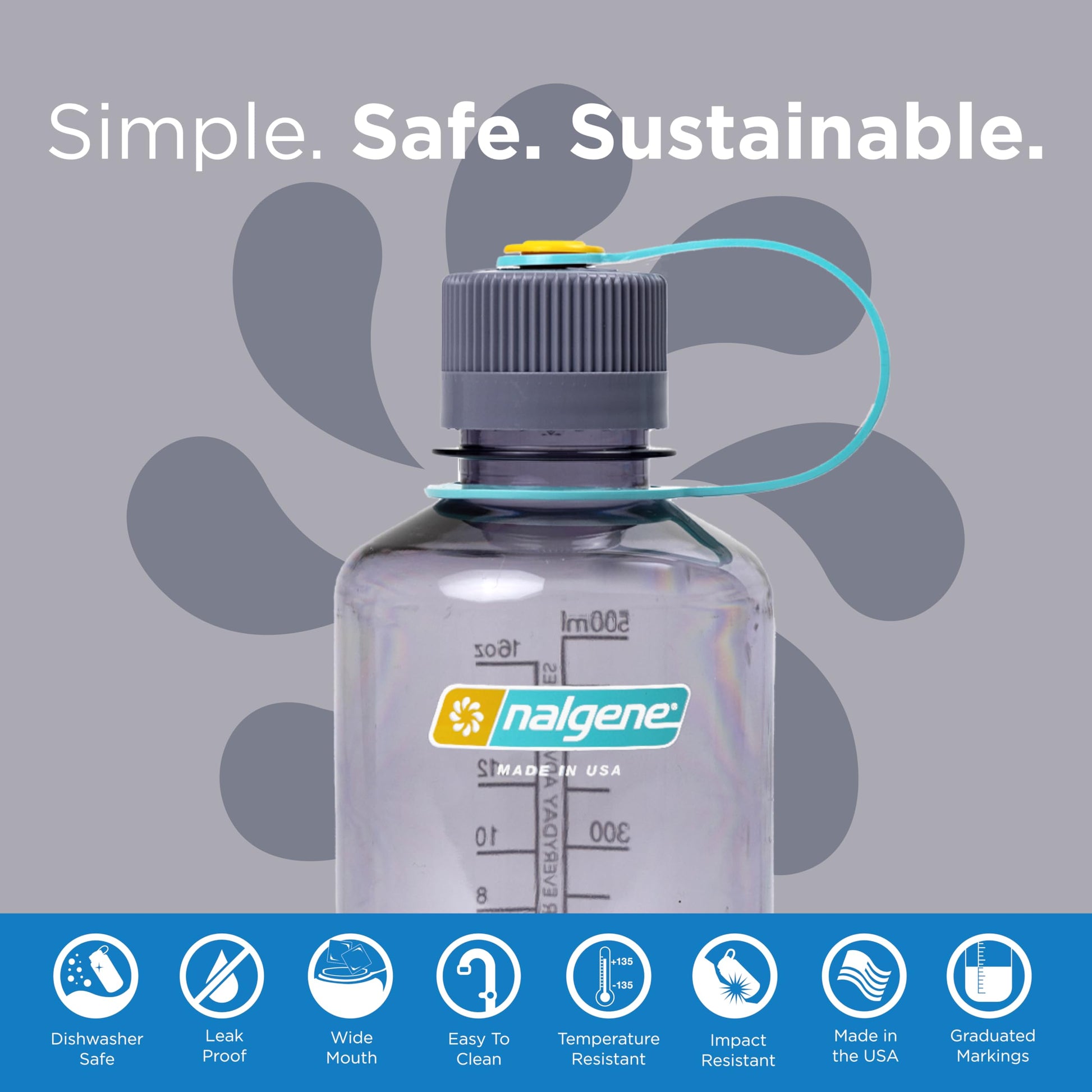 Nalgene EH Sustain Bottle aubergine 0,5 L-2