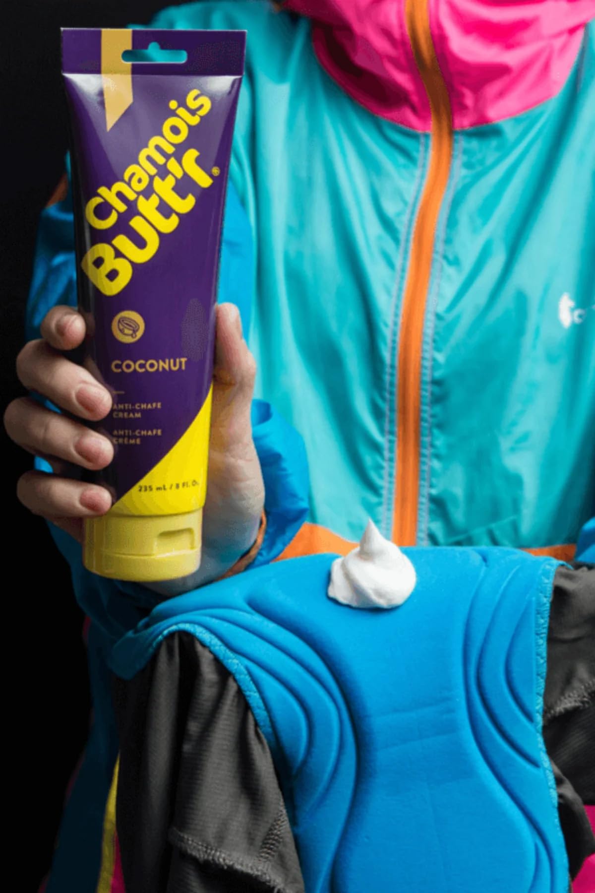 Chamois Butt'r COCONUT Anti Chafing Cream For Men & Women - Chamois Cream/Anti Chafe Balm (Chafe Stick Alternative) Developed By Cyclists - Paraben & Gluten Free - 4 x 9ml Sachet-3
