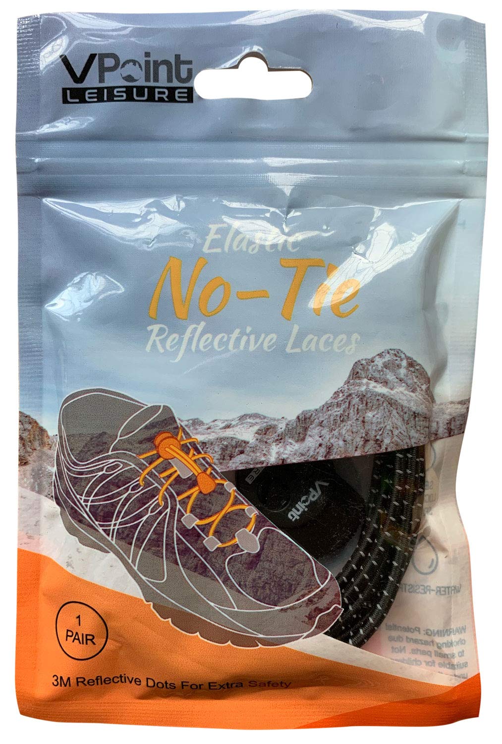 NUUN Sport Electrolytes Hydration Tablets - 4 Tubes of Electrolyte Tabs (40 Total Tablets) Bundled with A Pack of Elastic No-tie Reflective Shoe Laces (Strawberry Lemonade)-6
