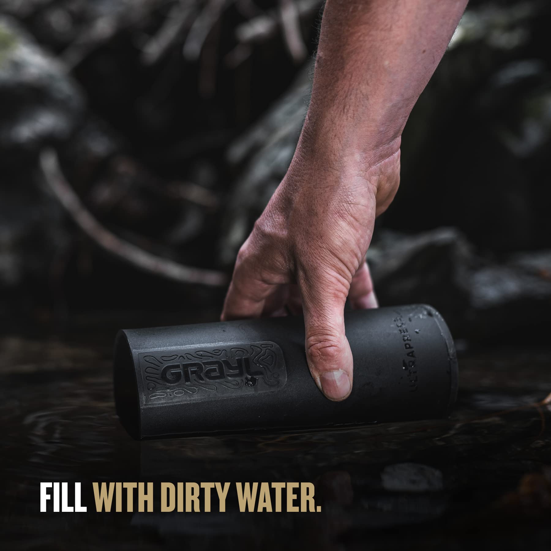 UltraPress Water Purifier - Covert Black-3
