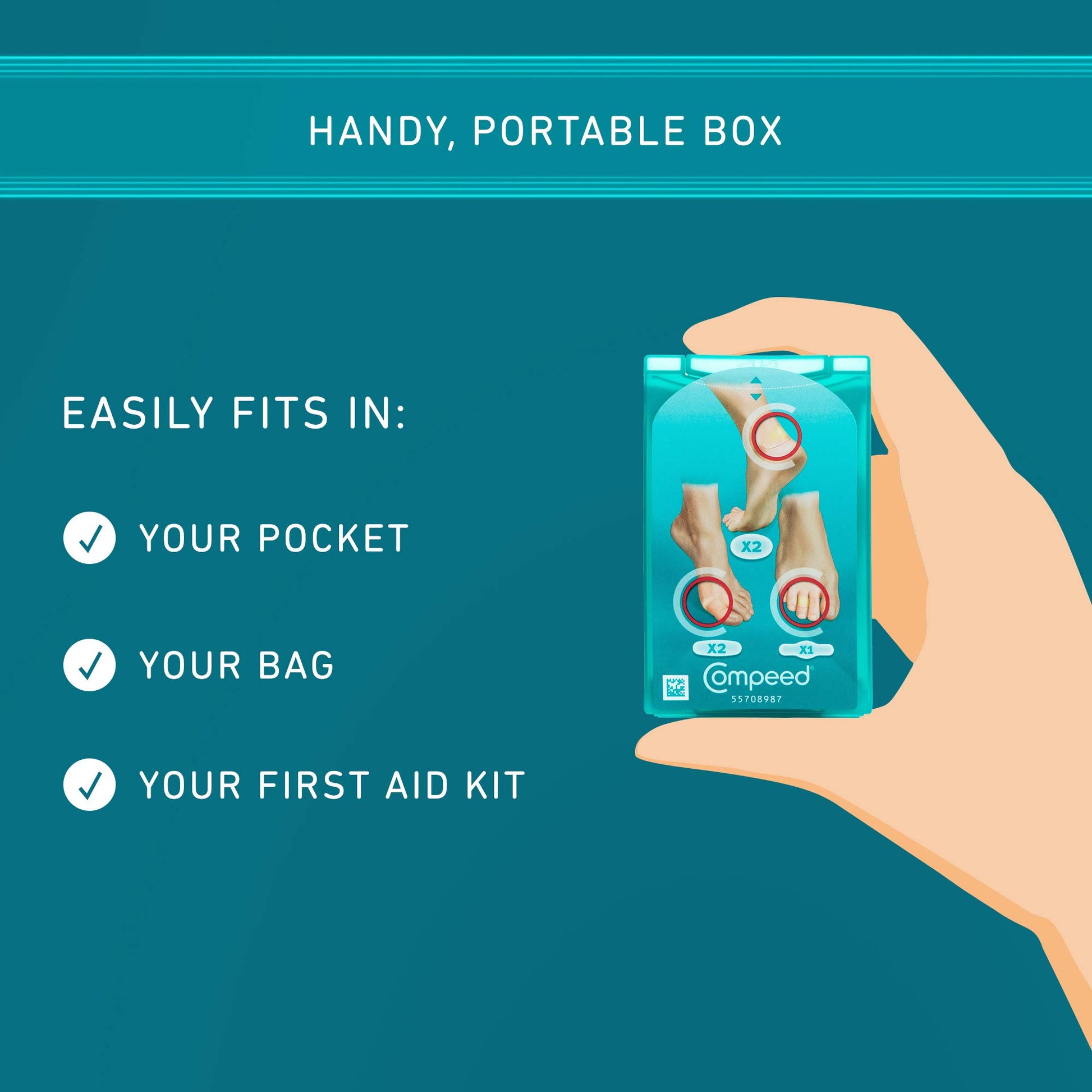 Compeed 5 Mixed Size Blister Plasters-3