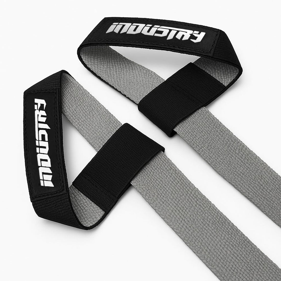 Industry Pro Dual-Ply Lifting Straps | Heavy-Duty Cotton Canvas | Reinforced Stitching | 500kg Load Capacity | 24" & 27.5" Lengths | Anti-Fray Edges | Sold as Pairs (Black, 24")