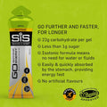 Science in Sport GO Isotonic Energy Gels - 6 x 60ml Packs Bundle with Elastic No-Tie Shoe Laces. Vegan, Lactose Free, Gluten Free, Wheat Free, Nut Free, SOYA Free (6 Gels w/Laces, Apple)-2