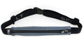 SPIbelt Large Pocket Running Belt for Women Men, Phone Holder for Running, Running Fanny Pack for Women Men, Holder for Phone, Running Waist Pack, No Bounce, Anthracite with Black Zipper, XL-1