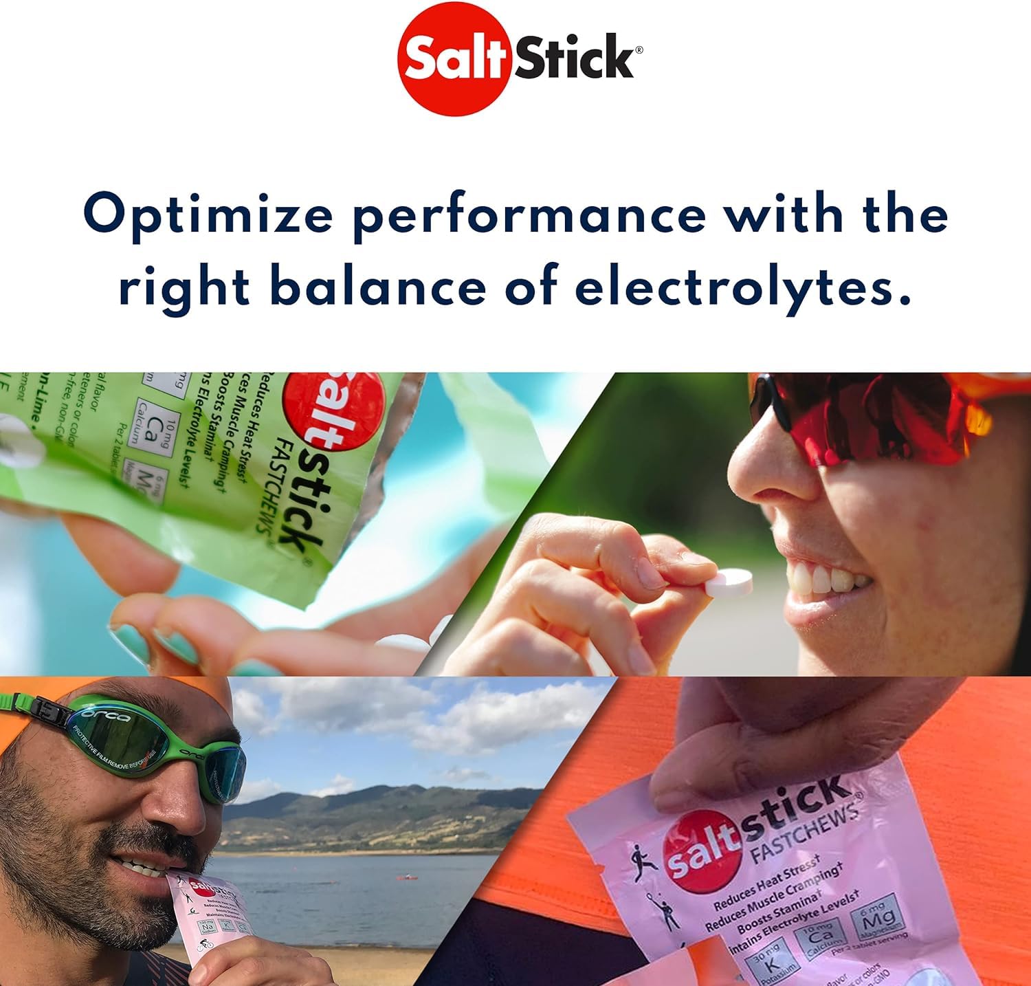 SaltStick Fastchews, Electrolyte Replacement Tablets for Rehydration, Exercise Recovery, Youth & Adult Athletes, Hiking & Sports Recovery, 2 x Packets of 10 Tablets (Mixed Berry)-5