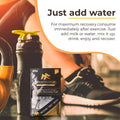Mountain Fuel Ultimate Recovery Multipack. Contains 4 X Chocolate Energy Sachets for Runners, Cyclists, Marathon Training and Climbing. Contains Carbohydrates, Protein, Fibre and Minerals. WADA-safe.-3