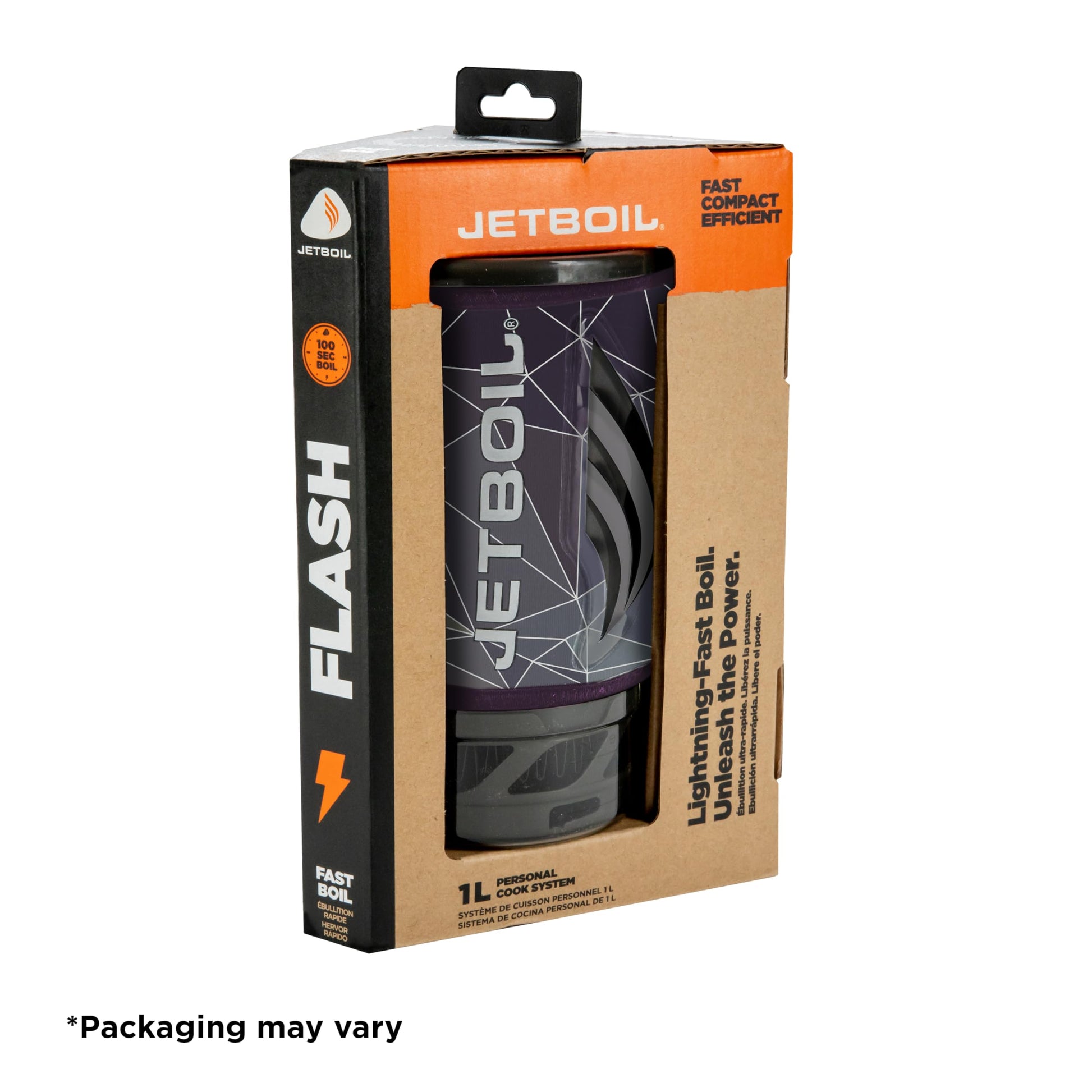 Jetboil Flash Camping and Backpacking Stove Cooking System, Fractile-9