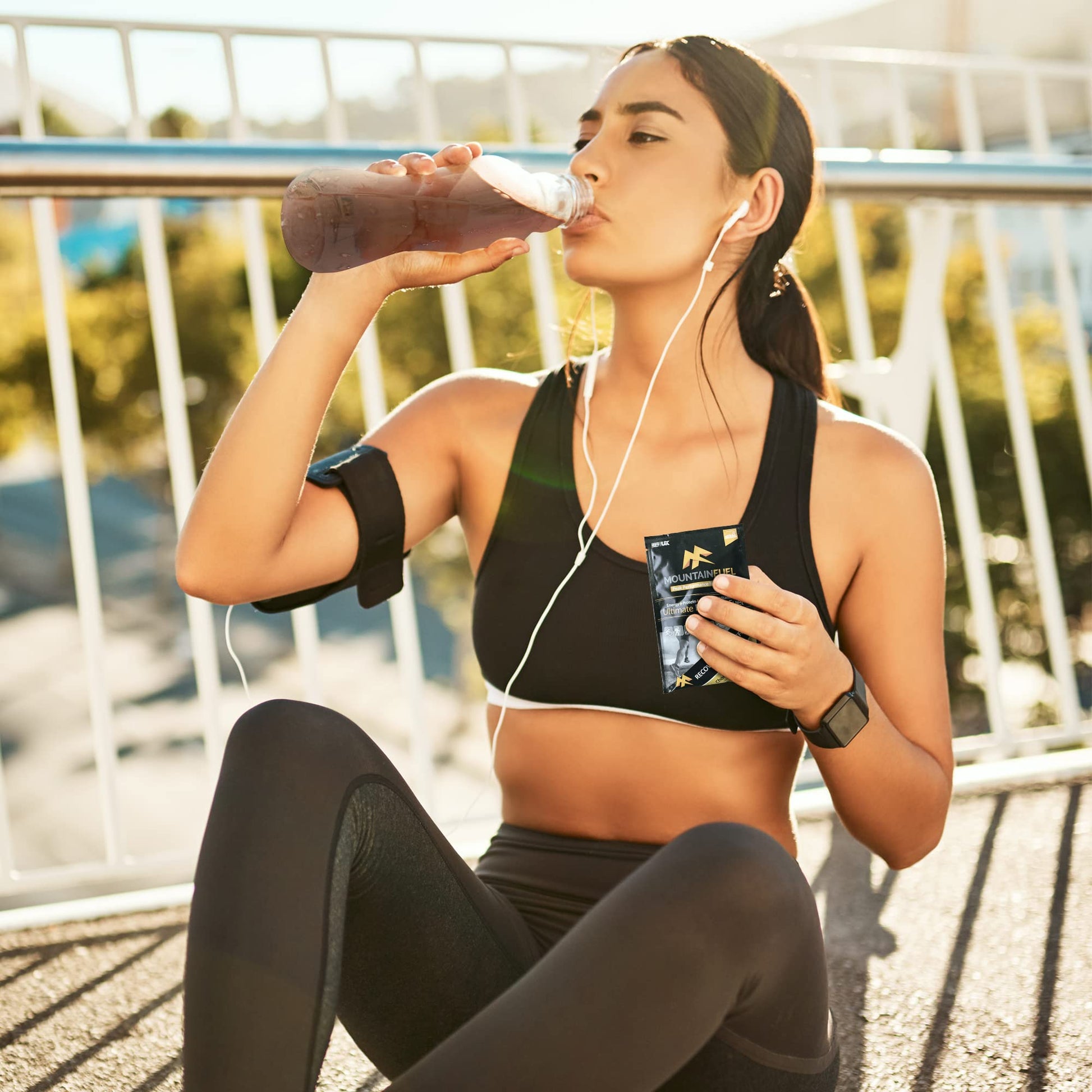 Mountain Fuel Ultimate Recovery Multipack. Contains 4 X Chocolate Energy Sachets for Runners, Cyclists, Marathon Training and Climbing. Contains Carbohydrates, Protein, Fibre and Minerals. WADA-safe.-7