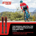 Stan'S Notubes As0149 Universal Valve Aluminium, Black Up to 8 mm Valve Hole, 55 mm-5