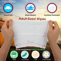 Butt Napkins - Water-Based Flushable Wipes, Individually Wrapped (Running, 50 Count (Pack of 1))-2