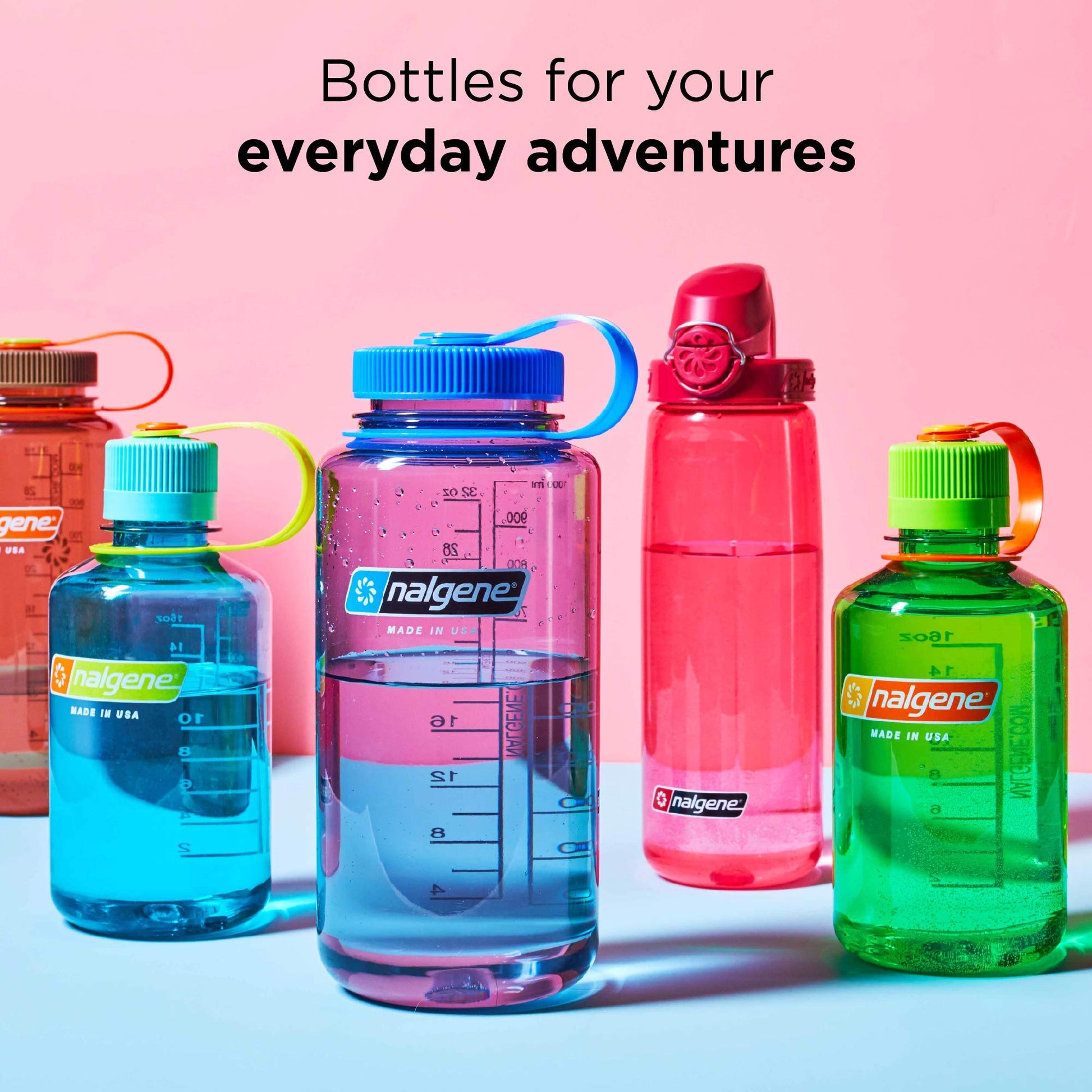 Nalgene Sustain Water Bottle Teal 16 Ounce-4