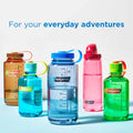 Nalgene Water Bottle - Lightweight Sustain Tritan BPA-Free Shatterproof Bottle for Backpacking, Hiking, Gym, 32 OZ, Wide Mouth, Indigo-3