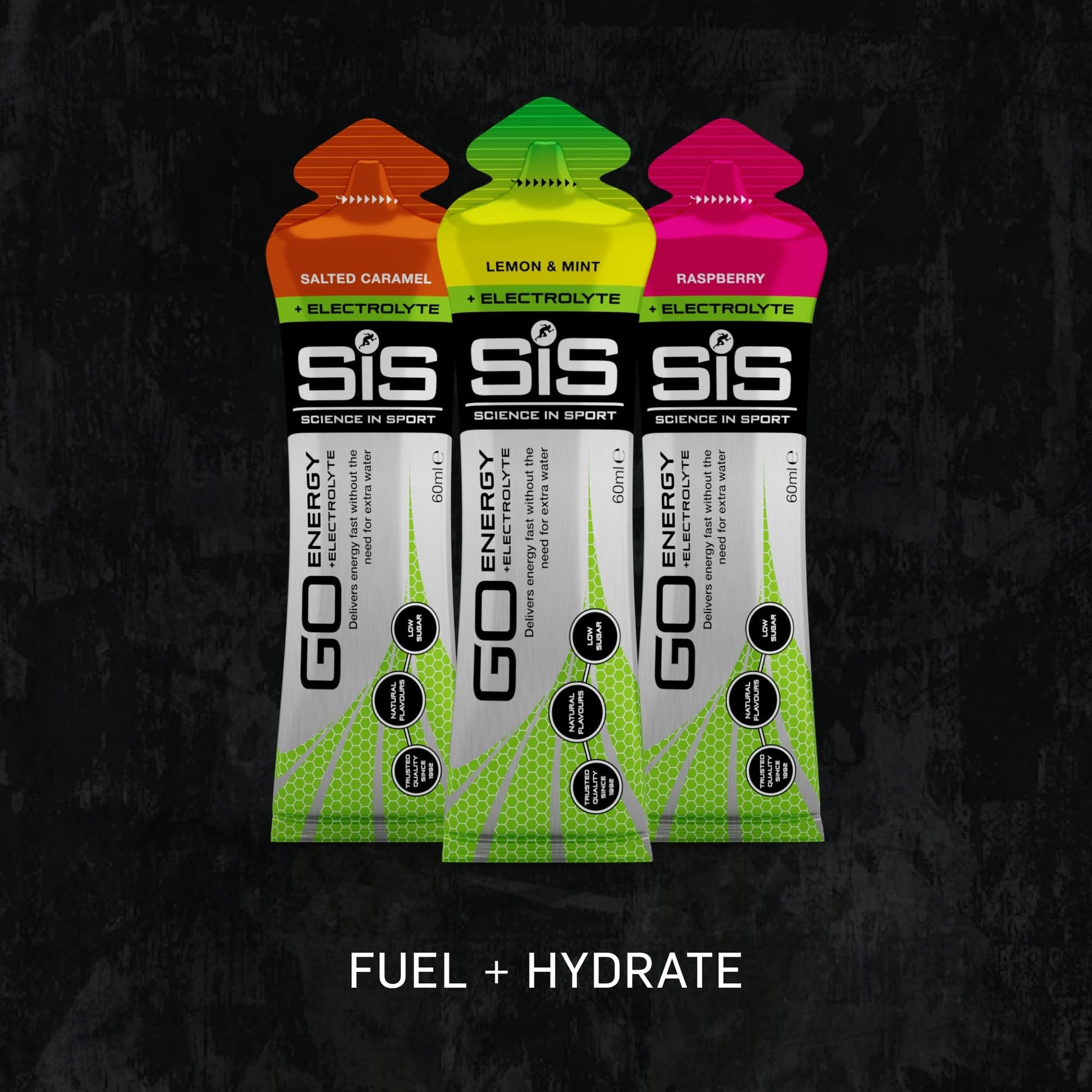 Science in Sport Go Isotonic Energy Gel with Electrolyte, Gels for Running/Cycling, Rasberry, 60 ml (30 Pack)-5