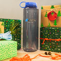 Nalgene Sustain Tritan BPA-Free Water Bottle Made with Material Derived from 50% Plastic Waste, 48 OZ, Wide Mouth, Grey-5