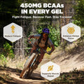 Energy Gels 24 Pack Vanilla Bean Flavour - Running Gels Energy Triathlon Pre-Workout and Endurance Sports Gel with Carbohydrates Sodium Caffeine Pouches Amino Acids Electrolyte Gel Fuel Gym Food-5