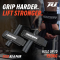 Industry Professional No-Slip Weightlifting Wrist Straps - Heavy-Duty Nylon Grip Support - Neoprene Padded Lifting Wraps - Adjustable Velcro Closure - Strength Training Accessories-2