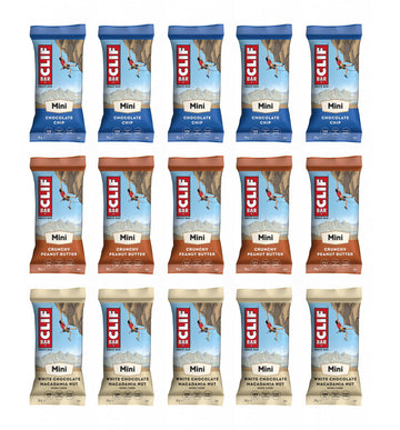 CLIF BAR Minis - Mixed Selection Box - 15 Bars