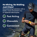 SaltStick FastChews Electrolytes - 60 Chewable Electrolyte Tablets - Salt Tablets for Running, Fast Hydration, Leg Cramps Relief, Sports Recovery - Non-GMO, Vegan, Gluten Free (Watermelon)-2