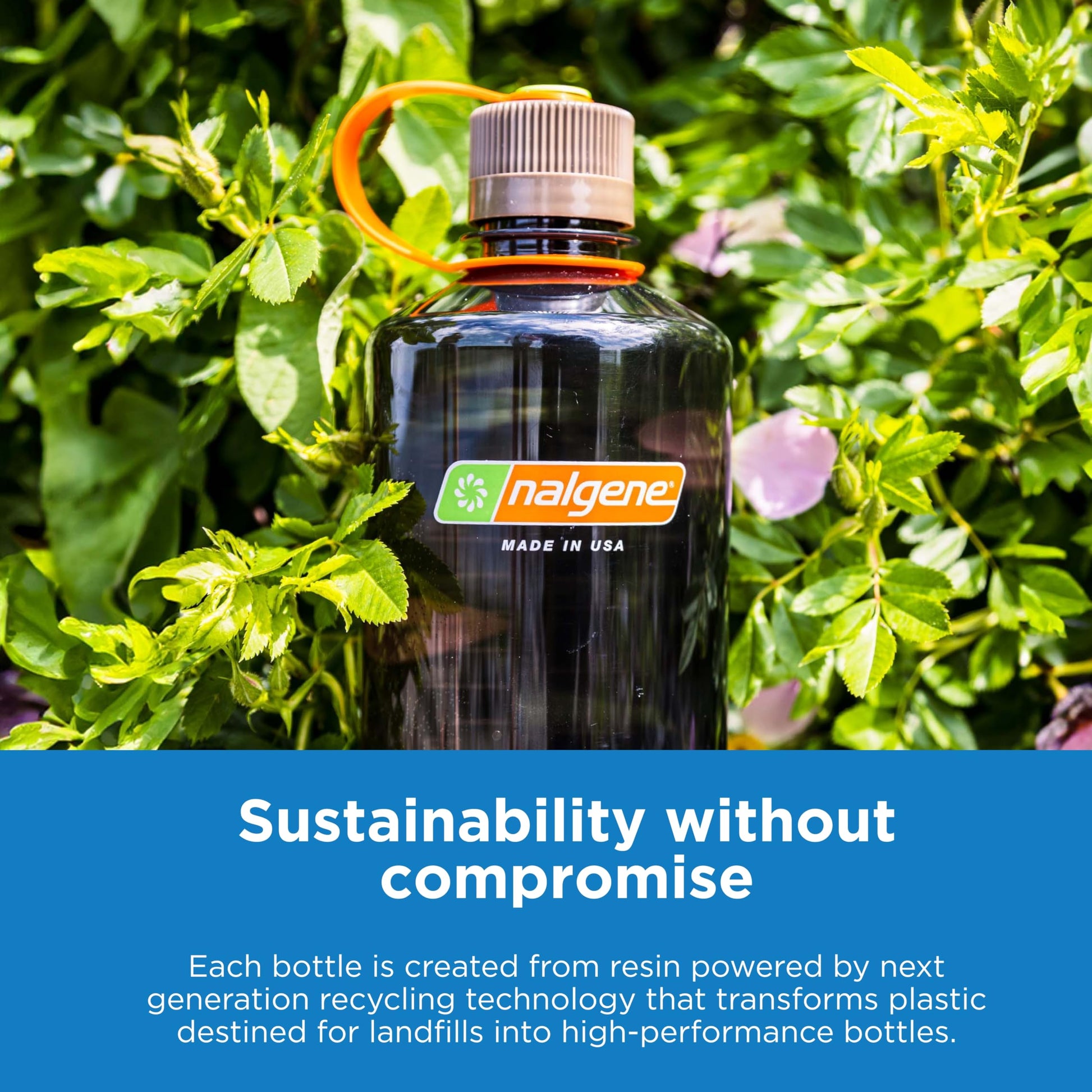 Nalgene WH Sustain Bottle woodsman 1 L-5
