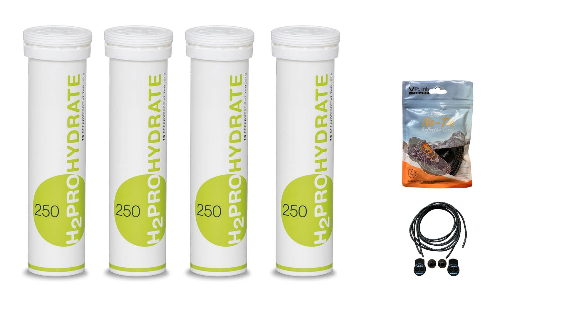 Precision Hydration Electrolyte Tablets - 4 Tubes of 15 x Tabs (250 Strength)