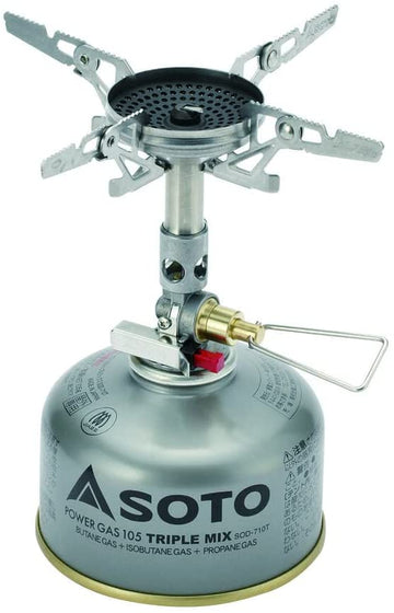 SOTO WindMaster Stove With Micro Regulator & 4Flex